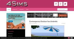Desktop Screenshot of 4sims.net
